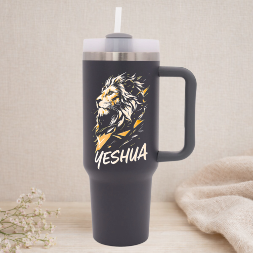 Vaso 1200ML Con Asa León Judá