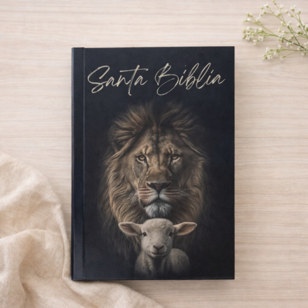 544d7e55-4f15-451c-89d1-c612a73ff333 Biblia León y cordero Negra RV1960 compacta