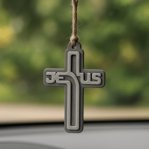 6a3ccafa-a1e4-4a8d-8434-e045aaa1a210 Colgante para auto Gris