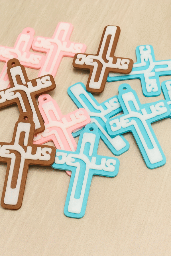 40 Colgantes cristianos por mayor para autos (surtidos)