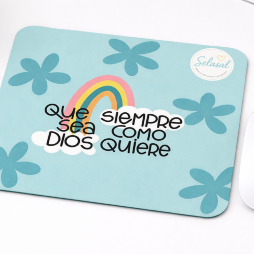 ChatGPT Image 10 mar 2026, 04_36_28 p.m. Mousepad "Que Siempre sea como Dios quiere"