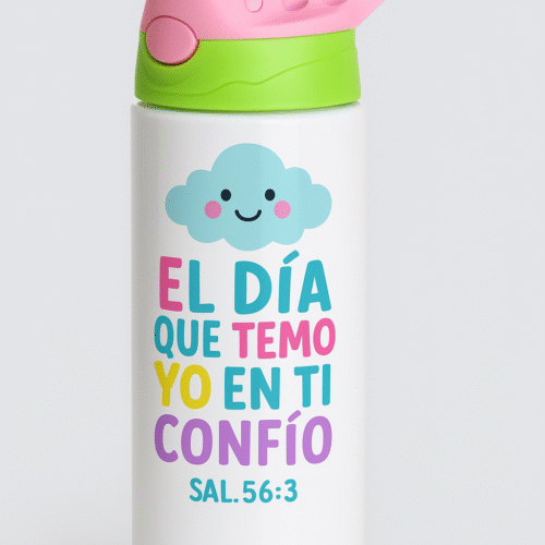 Botella Infantil 500ML En tí Confío