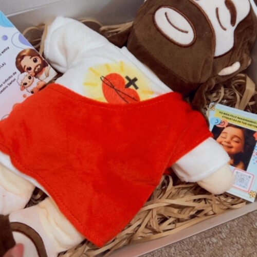 Peluche Jesús Respira Rojo