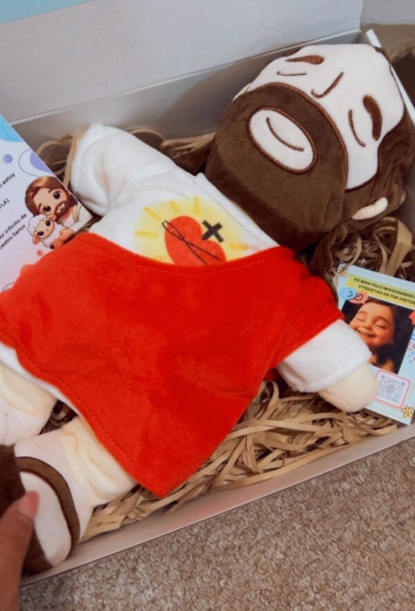 IMG_3588 Peluche Jesús Respira Rojo