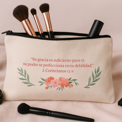 Necesitas su gracia divina Estuche cosmetiquero Gracia