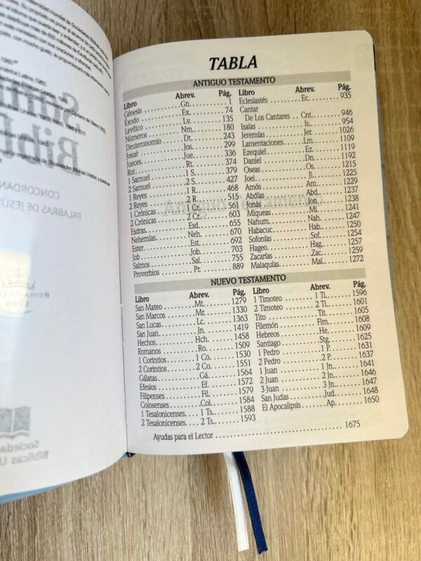 img_7120 Biblia Ancla Azul Letra Grande