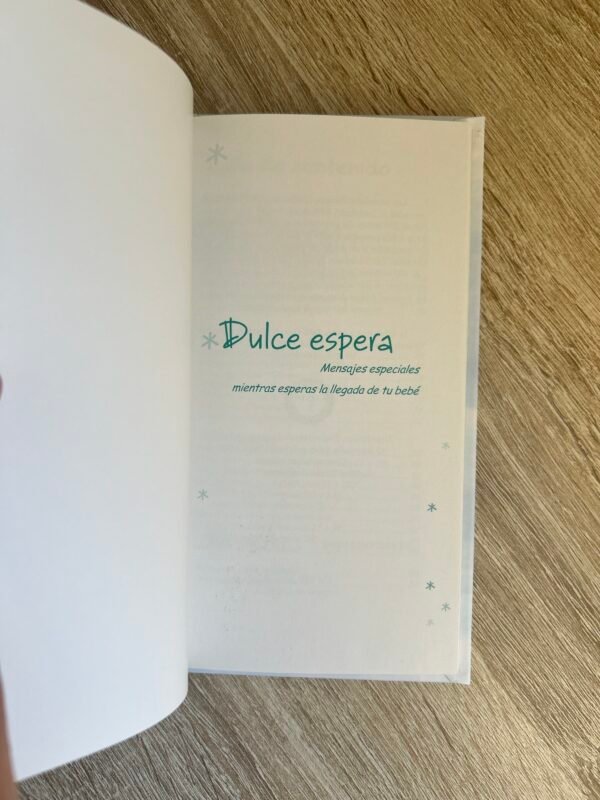 Libro Dulce Espera