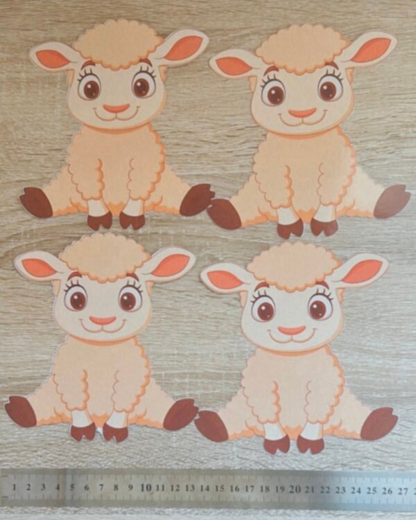 Set de Stickers ovejita 13x13cm