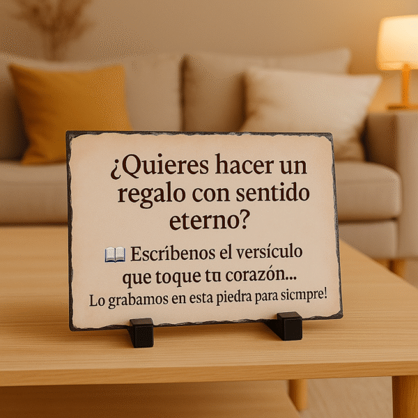 Cuadro piedra personalizada tamaño A4