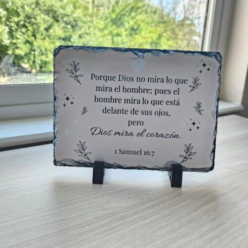 Cuadro Roca Dios mira el corazón