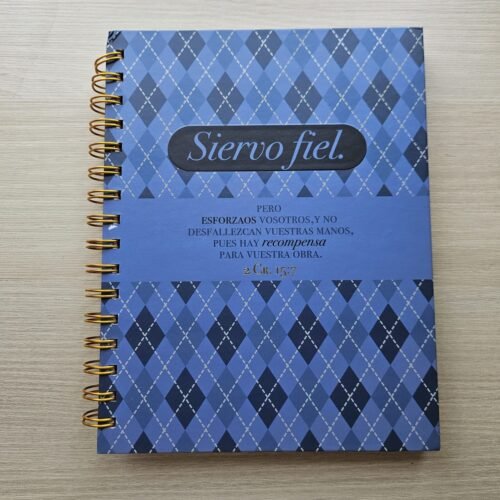 Libreta de apuntes Siervo Fiel