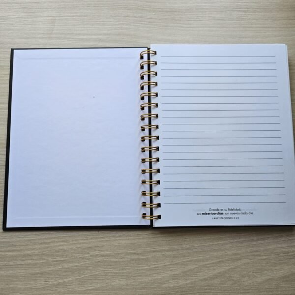 Libreta de apuntes Siervo Fiel