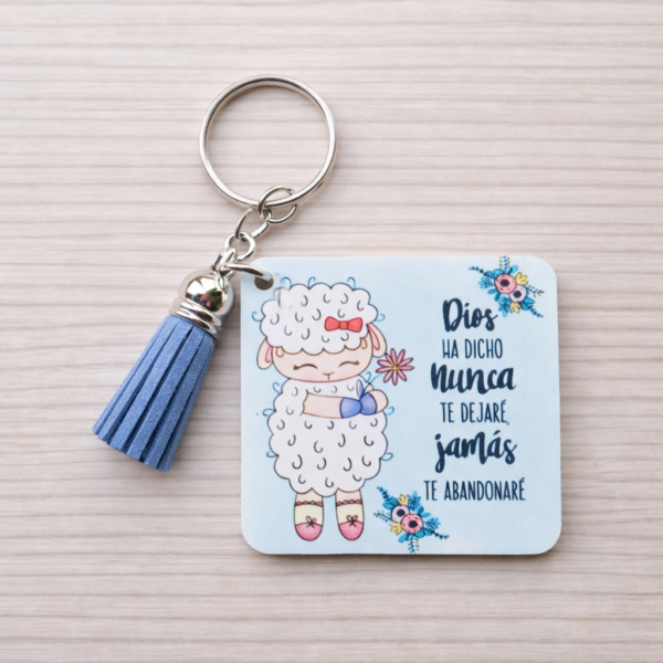Llavero Nunca te dejaré
