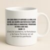 Taza 11oz Florece blanca