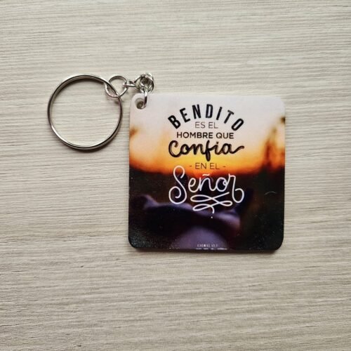 Llavero Hombre que confía