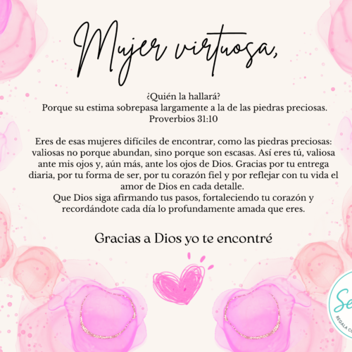 mujer virtuosa de esposo Mujer Virtuosa 2