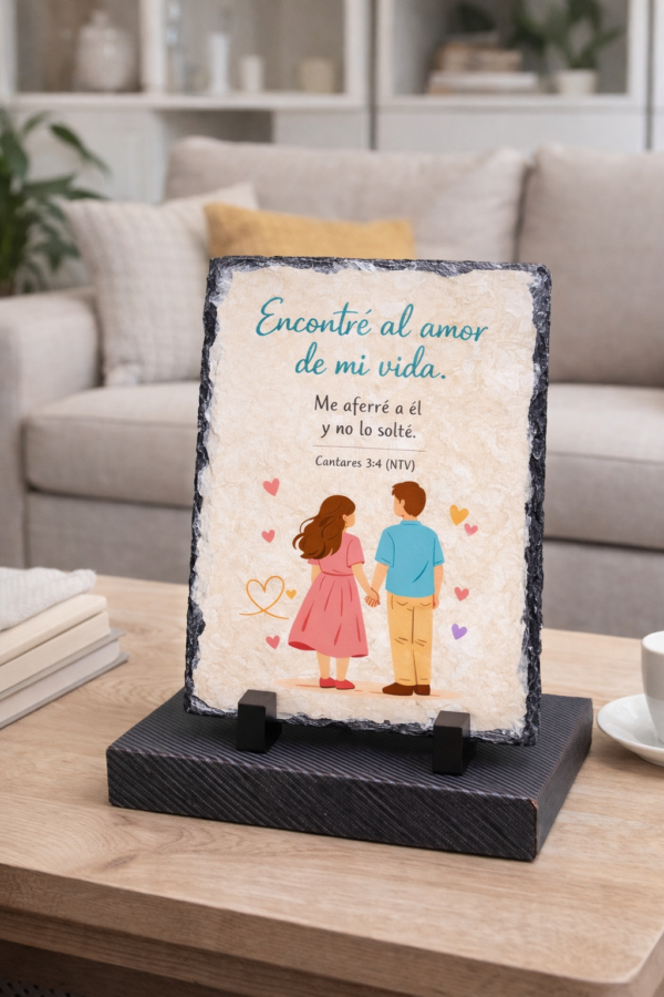 Cuadro roca Amor de mi vida