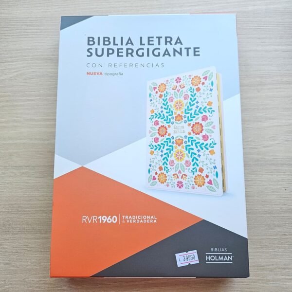 Biblia RV1960 letra Supergigante