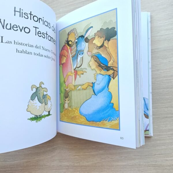 Biblia para bebé blanca