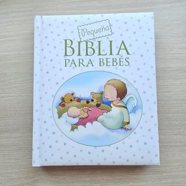 Biblia para bebé blanca