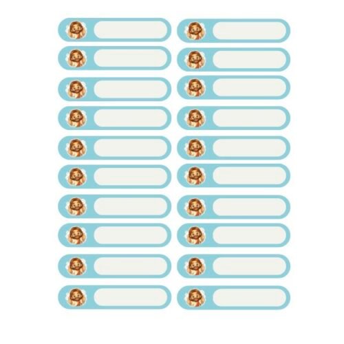 screenshot-7 30 etiquetas escolares lápices y útiles niño