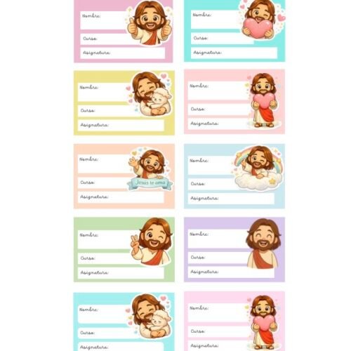 screenshot-5 18 etiquetas escolares cuadernos y libros niñas