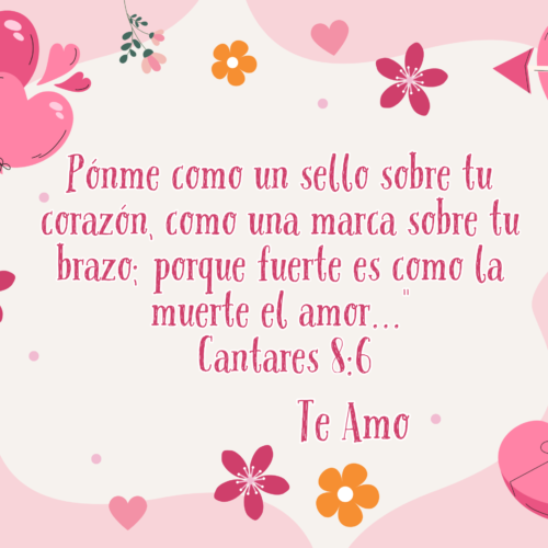 Tarjeta Un sello sobre tu corazón