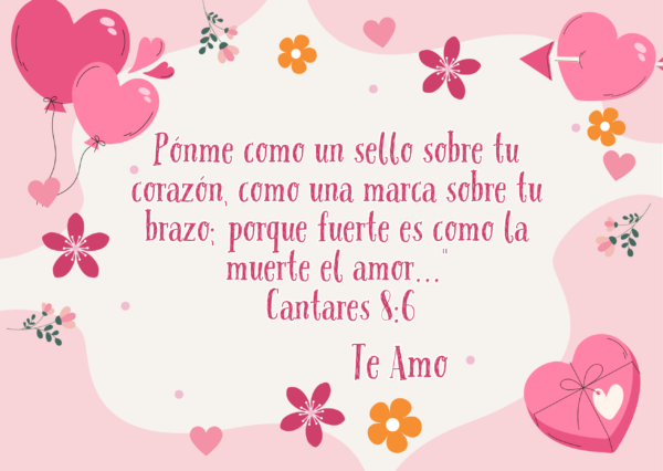 Tarjeta Un sello sobre tu corazón