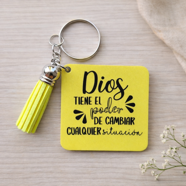 Llavero Dios tiene el poder