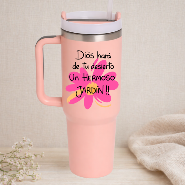 Vaso 1200ML Coral Desierto