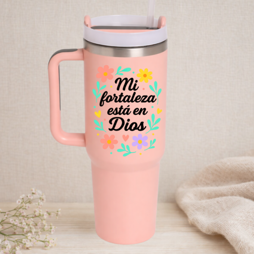 6 Vaso 1200ML Coral Fortaleza