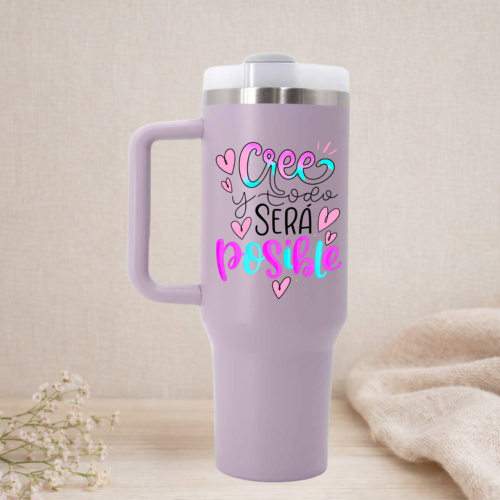9 Vaso 1200ML Lila Cree