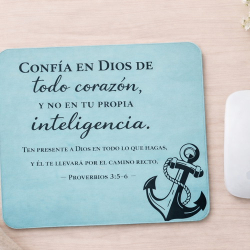 Mousepad Ten presente a Dios en Todo