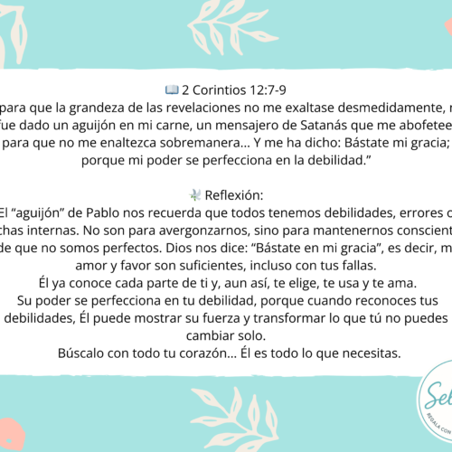 Tarjeta Mini Devocional El Aguijón