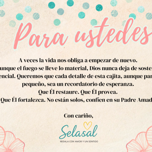 Tarjeta Para Ustedes