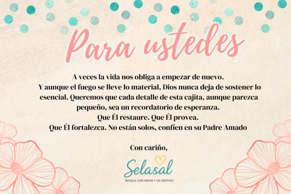 Tarjeta Para Ustedes