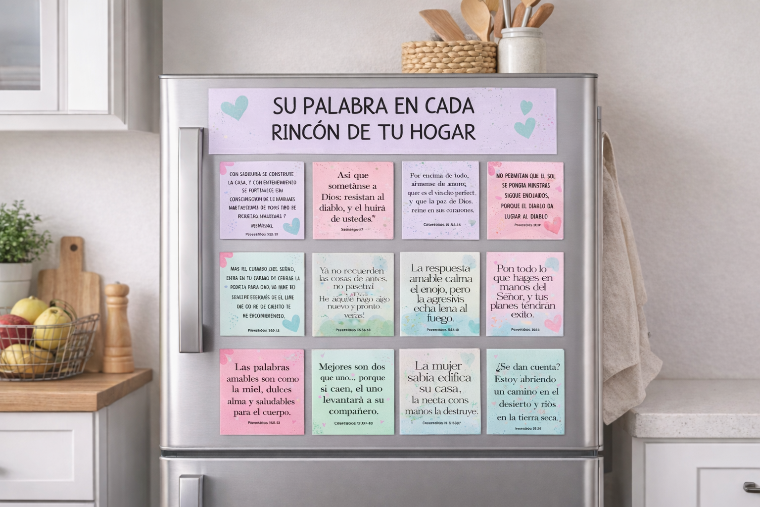 6 Imanes surtidos refrigerador laminados en frío