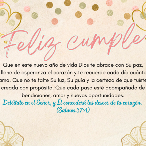 feliz cumple 2 Tarjeta Feliz cumple con Versículo