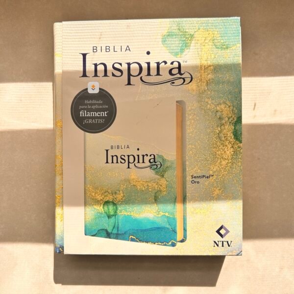 Biblia de apuntes Inspira Oro con Filament (recursos de estudio)