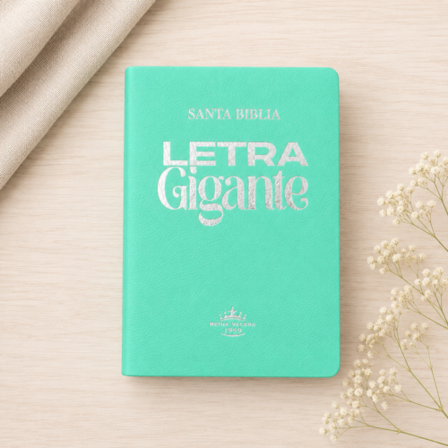 Biblia Menta Letra Gigante Reina Valera 1960
