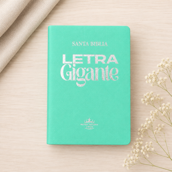 bbdb1827-5da6-4040-88ea-988572e4c100 Biblia Menta Letra Gigante Reina Valera 1960