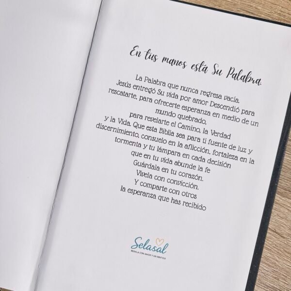 Biblia Tapa dura Beige Muéstrame el camino
