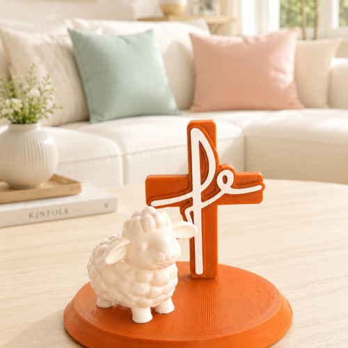 201af778-5fa7-45df-882f-6b1c28391c50 Figura decorativa Mi Pastor fe