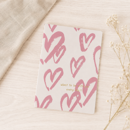 Libreta de Apuntes corazones