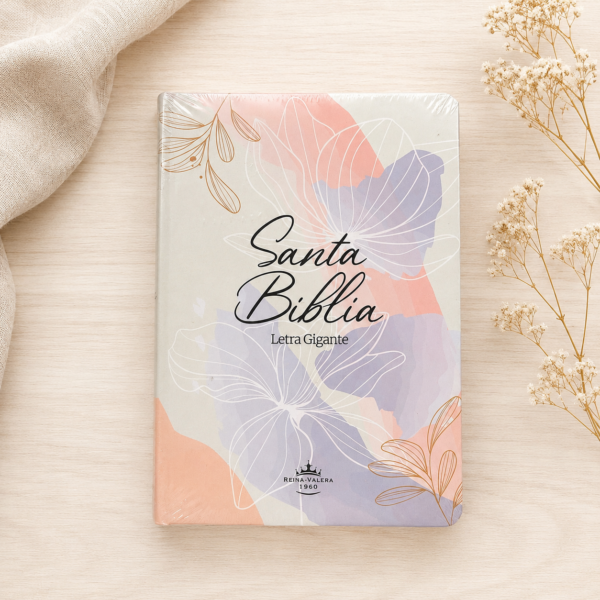Biblia Pastel Letra gigante