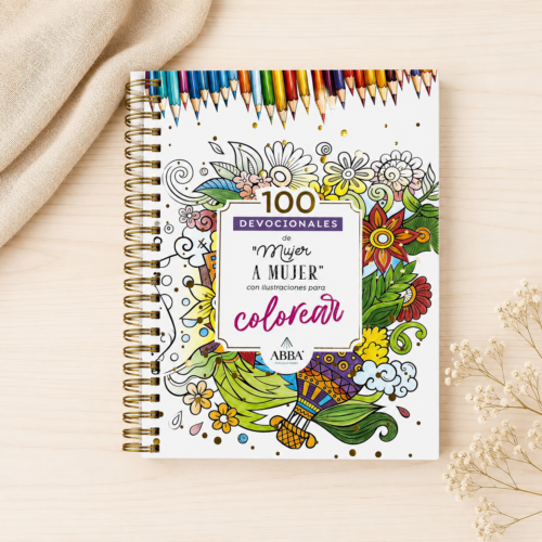 3cc8ce81-52c1-4320-bea2-8bb8db28eb85 Libro Grande de 100 Devocionales para colorear de Mujer a Mujer