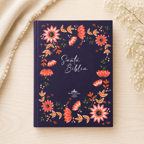 Biblia morada tapa dura
