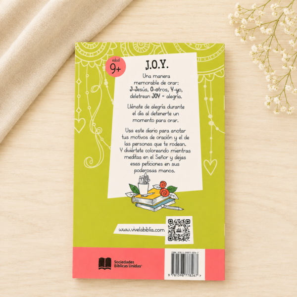 Libro para colorear Diario de Oración