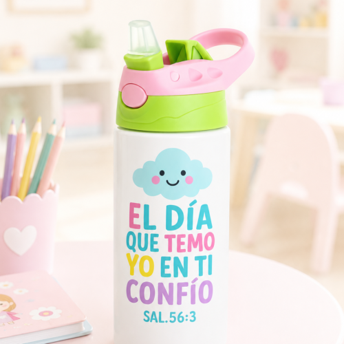 Botella infantil 500ml En ti Confío