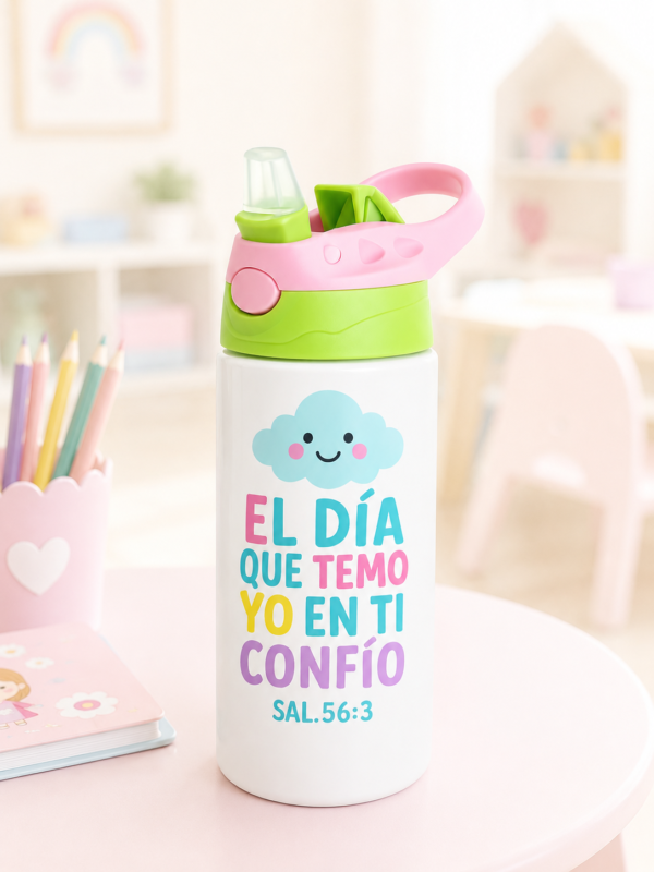 Botella infantil 500ml En ti Confío